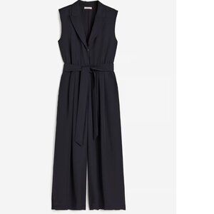 H&M Tailored jumpsuit - Navy Blue - Size XL